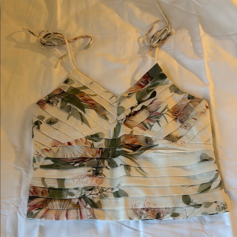 Floral Print Women's Top